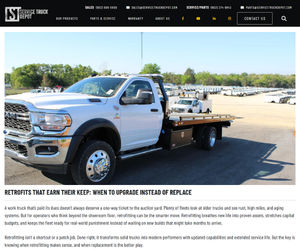 Service Truck Depot